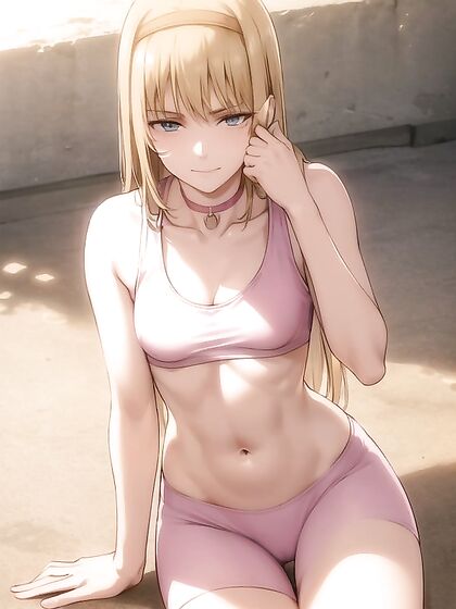 Ymir Fritz from Attack on Titan Stretches into Ecstatic Yoga Hentai Pleasure