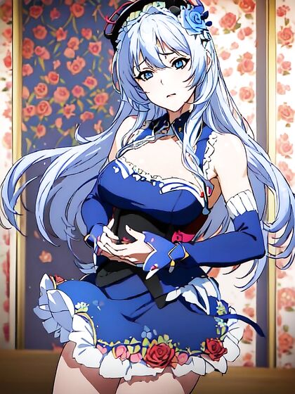 Wind-Tousled Locks and Plump Breasts in Solitary hentai Ecstasy