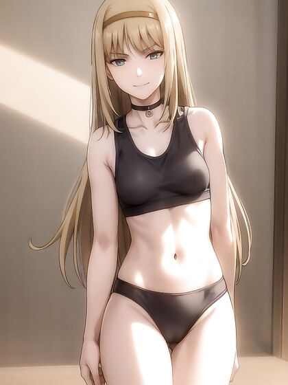 Skinny Girl 18+ in Sport Bra Gets naughty at the Gym in Steamy Hentai Action