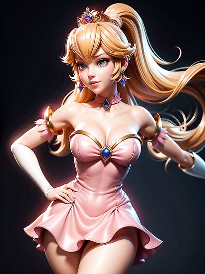 Princess Peach Gets Wild in 3D Hentai AI Adventures