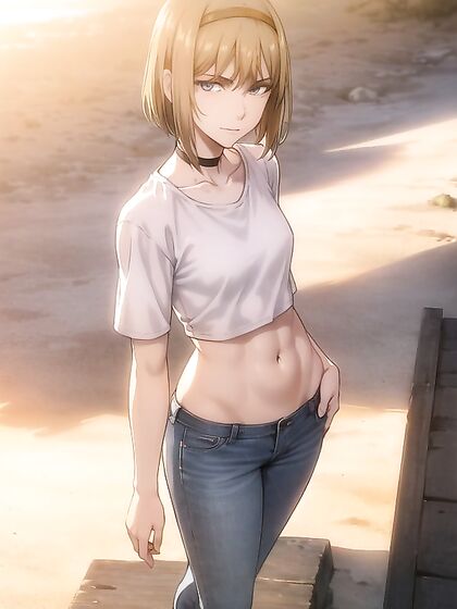 Test Enjoying Sunset Beach Action in Seductive Hentai Scenes