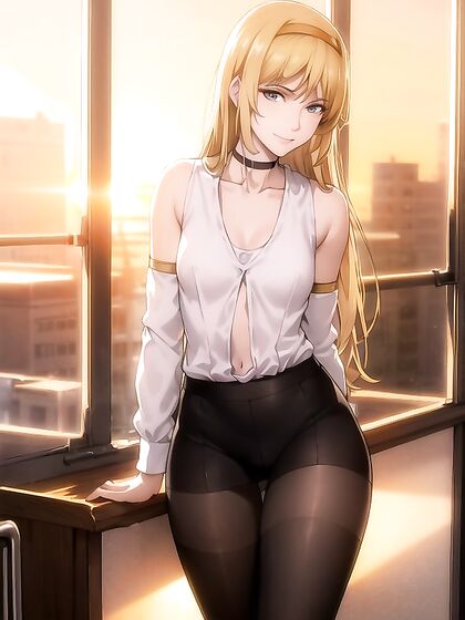 Ymir Fritz from Attack on Titan Seduces in Sultry Nylon Stockings：Ymir Fritz