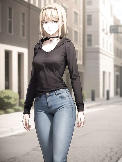 Ymir Fritz from Attack on Titan Choked in Jeans for Intense Hentai Pleasure