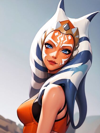 Ahsoka Tano from Star Wars Takes on Intense Hentai Action