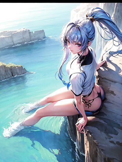 Peaceful Pose with a Tiny 18+ Ass: From-Behind Hentai Action