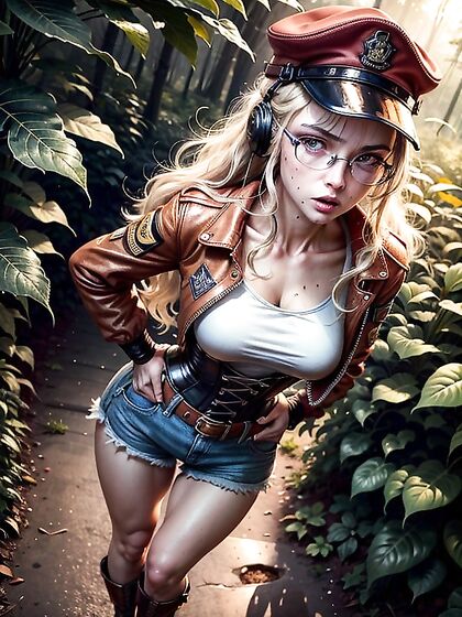 Fit Soldier Gets Wild in the Forest for Intense Hentai Action