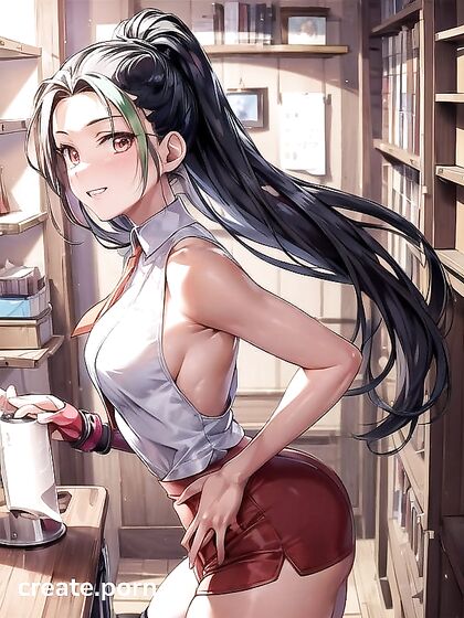 Nemona from Pokémon Gets Pleasured from Below in Steamy Blouse Hentai Scene