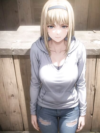 Ymir Fritz from Attack on Titan Seduces in Jeans for Steamy Hentai Action