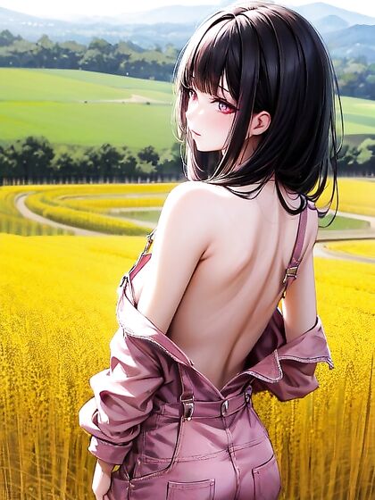 Panoramic Golden Rice Fields Detailed inErotic Hentai Scenes