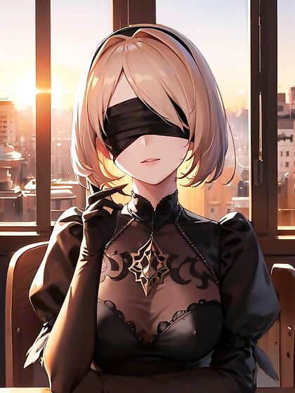 Sunny and Yorha No.2 Type B in Intense Hentai Pleasure Sessions