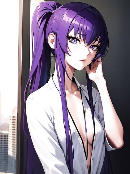 Skinny Girl 18+ Gives Intimate Facial Caresses in Sensual Hentai Scene