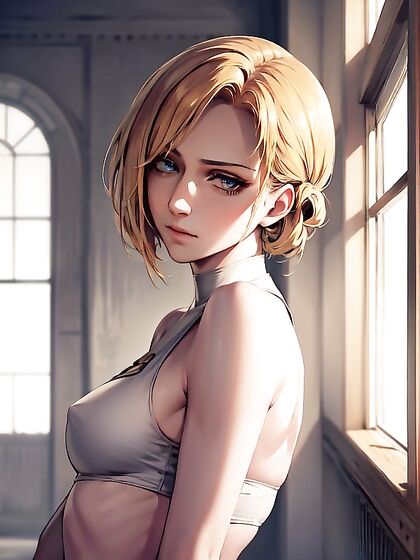 Annie Leonhart from Attack on Titan Enjoying Intimate Small-Breast Hentai Moments