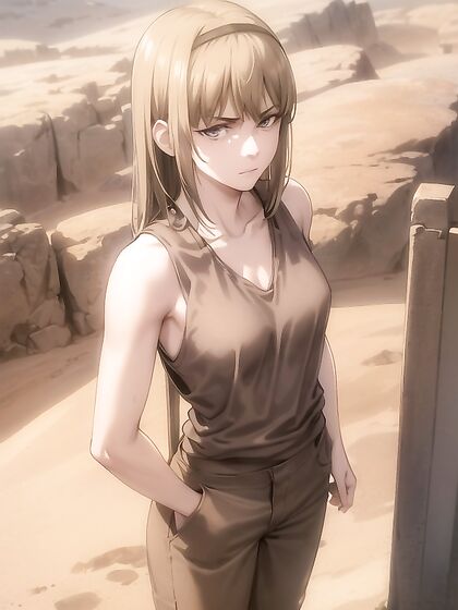 Ymir Fritz from Attack on Titan Enjoying Intense 18+ Hentai Action with Small Ass Seduction