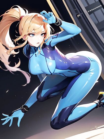 Samus from Metroid Gets Transparent in Small-Breast Hentai Adventures