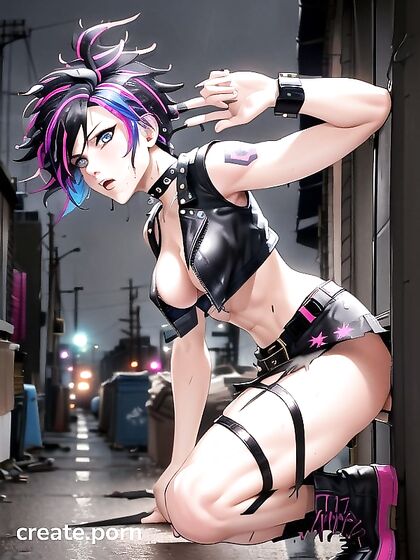 Raining hentai action with a medium ass Girl 18+ looking straight at you