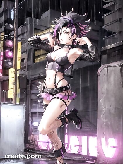Sensual Unbuttoning and Fishnet Fun in Solo Hentai Pleasure