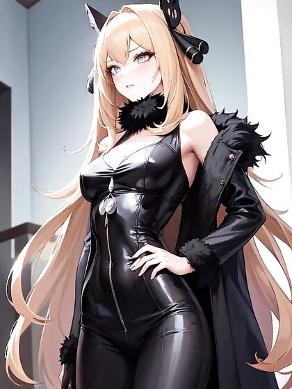 Cynthia from Pokémon Gets Her Small Breasts Teased with Crossed Arms Hentai Action