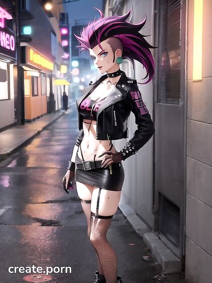 Retro Night Punk Rock Style Hentai for Intense Erotic Adventures