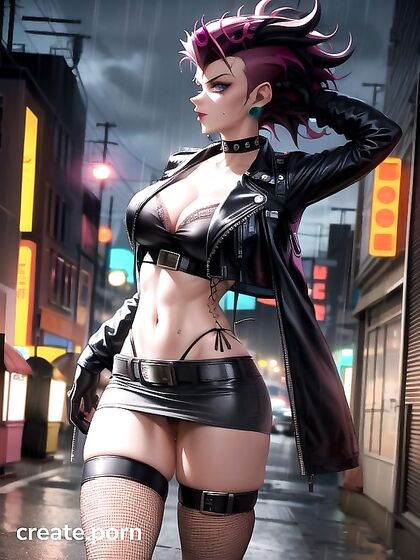 Rainy Day Solo Pleasure: Small Breasts Shine in Erotic Hentai Fantasy