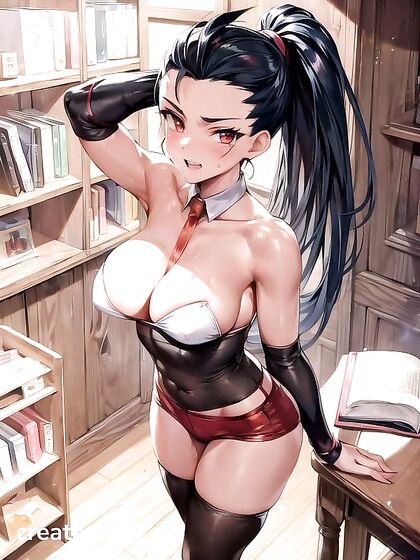 Nemona from Pokémon in Ultra-Detailed Red-Eyed Hentai Pleasure