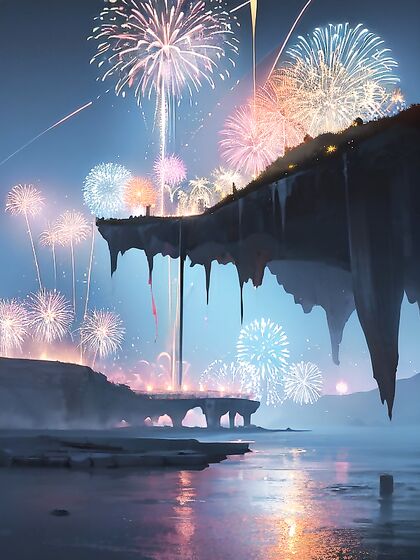 Surreal Floating Island Landscapes in Deliciously Erotic Hentai Scenes