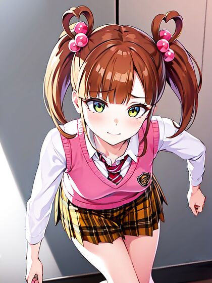 Iko Okiawa from Magicami Puts Her Small Breasts On Display In Seductive Hentai Action