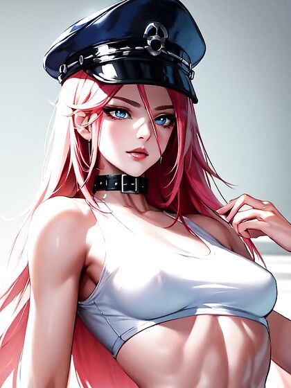 Poison from Street Fighter Gets Wild in Small-Breasted Hentai Action