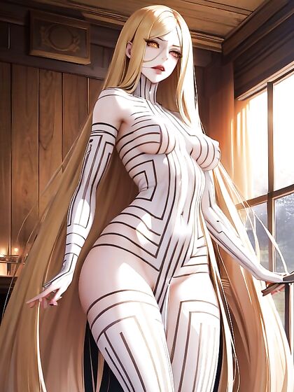 Asherah from Shin Megami Tensei Enjoying Petite Breasted Hentai Delights