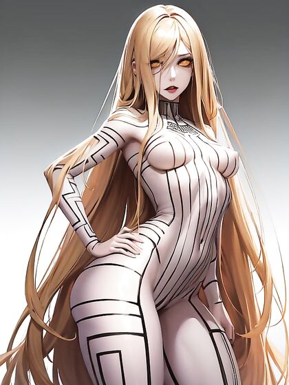 Asherah from ShinMegamiTensei Teases with Small Breasts in Seductive Hentai Scenes