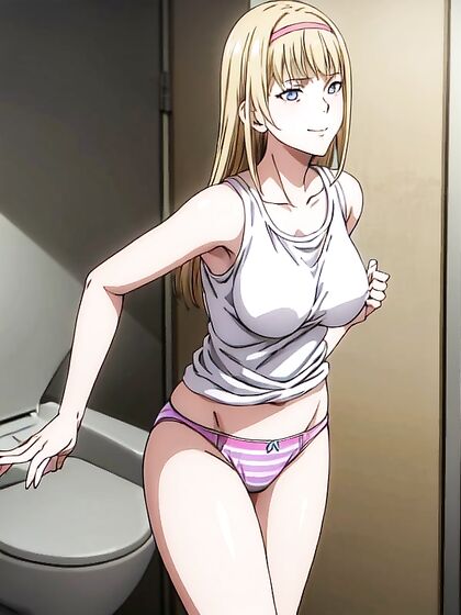 Bottom-Up Action with Hardcore Boob Grabbing in Anime hentai