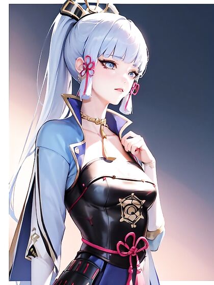 Kamisato Ayaka's Small Breasts Take Center Stage in Sensual Genshin Impact Hentai