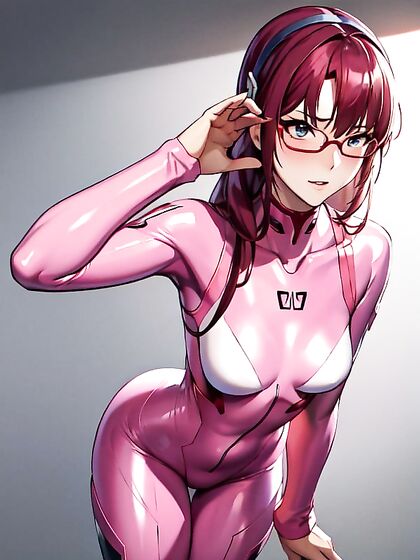Makinami Mari's Tiny 18+ Tits Take Center Stage in Seductive Hentai Scenes