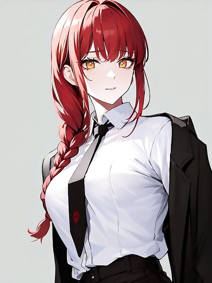 Makima's Tiny 18+ Tits Take Center Stage in Seductive Hentai AI Action