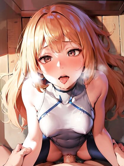Small Breasts Pulled from Behind in Intense Hentai Action