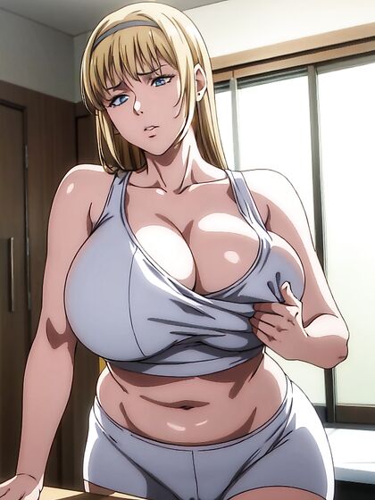 Sporty Teen 18+ in Seductive Shorts Captures Your Attention in Hot Hentai Action