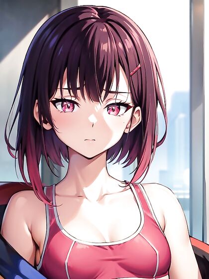 Shizuka from ZOM100 Reveals Her Small Breasts in Seductive Hentai Scenes