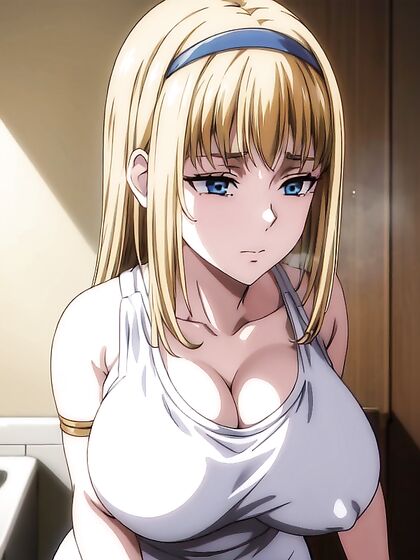Ymir Fritz from Attack on Titan in Intense Screencap Hentai Action