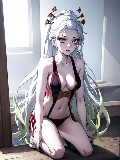 Nezuko's Daki Demon Form Seduces With Tiny 18+ Breasts in Steamy Hentai Scene