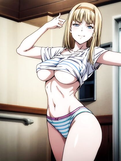 Screencaps of Grinning Characters with Round Asses in Steamy Hentai Scenes