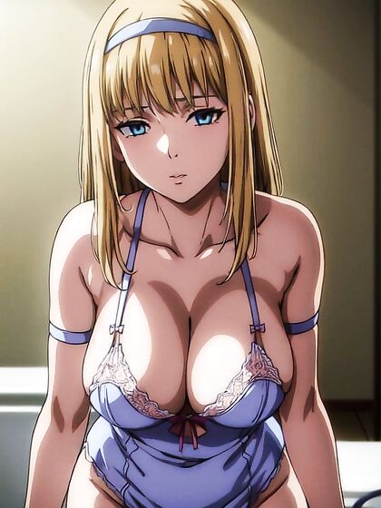 Neko Cat in Seductive Keyhole Lingerie Cosplay for Steamy Hentai Scenes