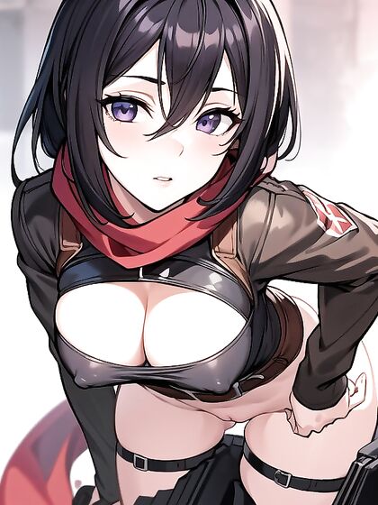 Massive Breasts and Thick Lines in Solo Hentai ACTION