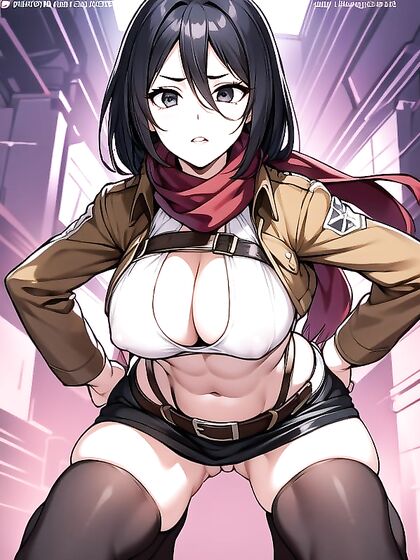 Topless Cleavage and Mini Skirt Action in Seductive Hentai Scenes