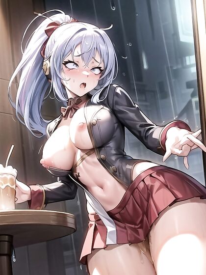 Masturbating Alone in the Snow for Intense Hentai Pleasure