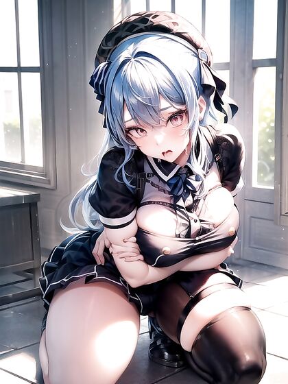 Noon's Beret Falls Off in Intense Close-Up Hentai Pleasure Scenes