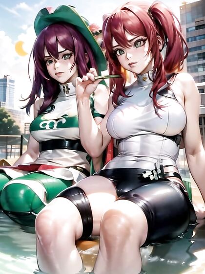 Green-Skinned Couple Gets Wild in the Horny Western Hentai Frontier