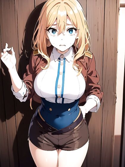 voluptuous Afro Goddess with Large Breasts in Thick hentai Action