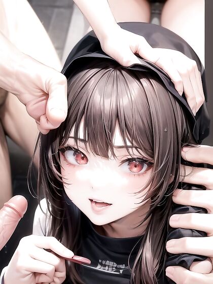 Lifting Her Shirt for a Steamy Close-Up Hentai Experience
