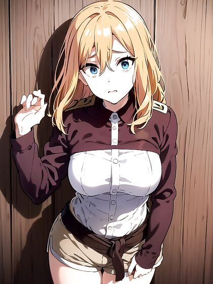 História from Attack on Titan Gets Wild in Thick, Leaning Forward Hentai Action