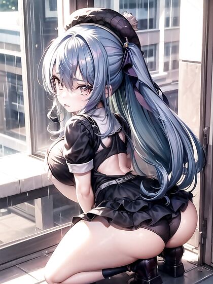City hentai adventure featuring breast expansion ecstasy with one person