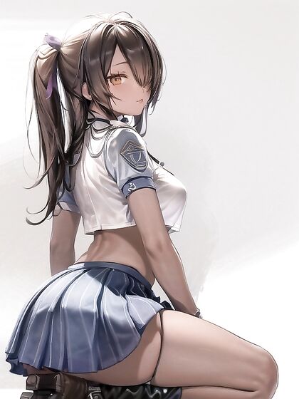 Long-Length Noon Session Featuring Stunning Ass in Hentai AI Action